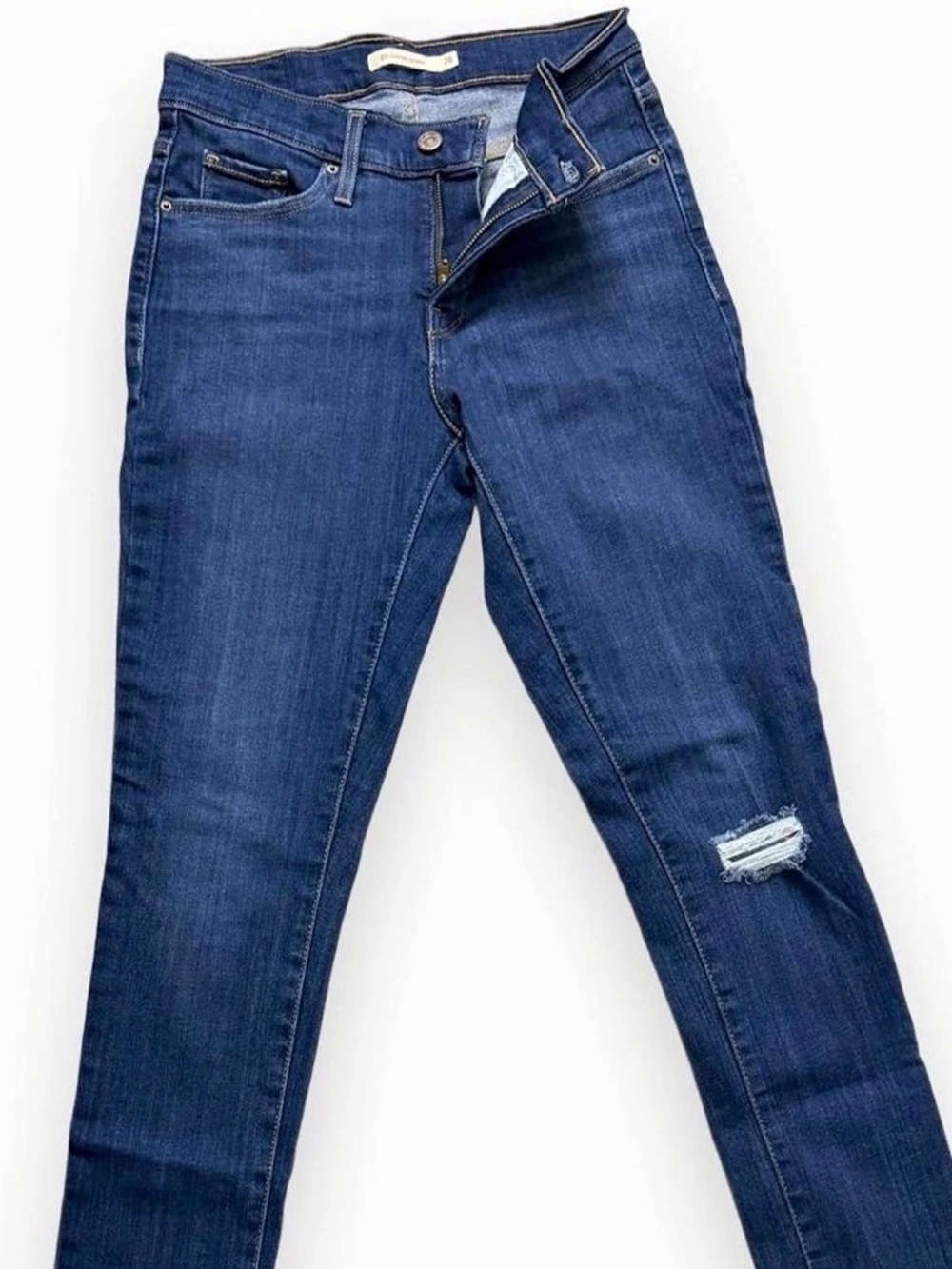 Levi's 511 Slim Distressed Blue Waist 26